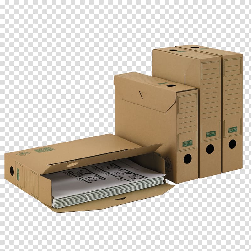 Versandtasche Carton Corrugated fiberboard Packaging and labeling A4, otto transparent background PNG clipart