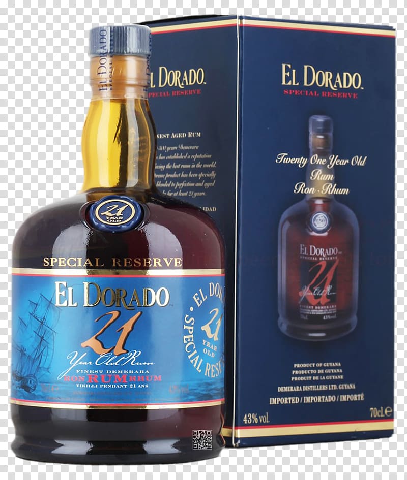 El Dorado Rum Distilled beverage Demerara Whiskey, beer transparent background PNG clipart