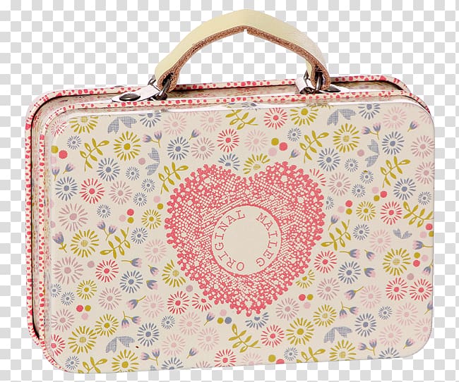 Suitcase Bag Toy Travel Flower, metal floral transparent background PNG clipart