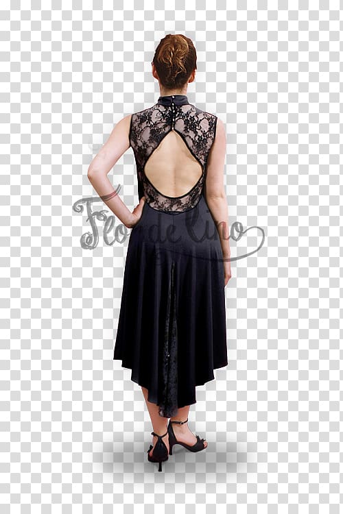 Little black dress Tango music Clothing Skirt, dress transparent background PNG clipart