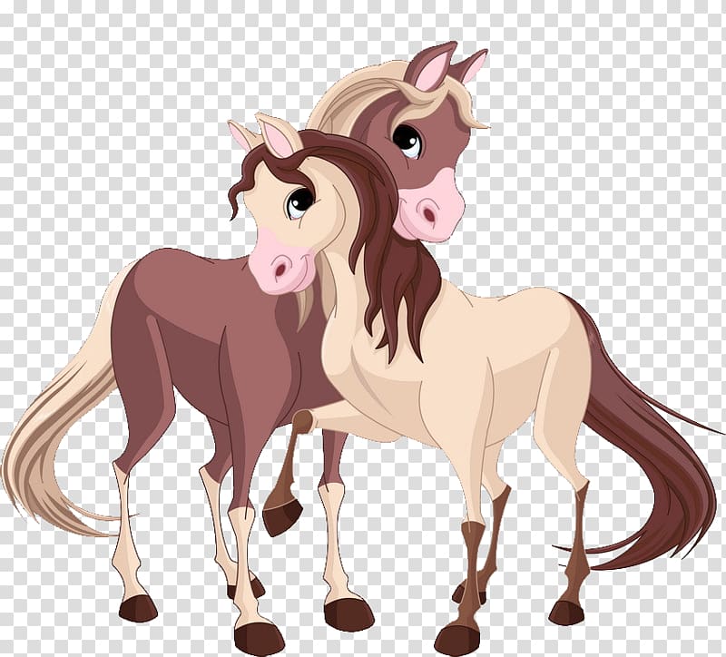 Horses Mare Foal , horse transparent background PNG clipart