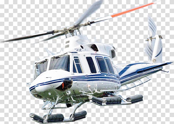 Bell 412 Helicopter Bell 206 Aircraft Bell 204/205, helicopter transparent background PNG clipart