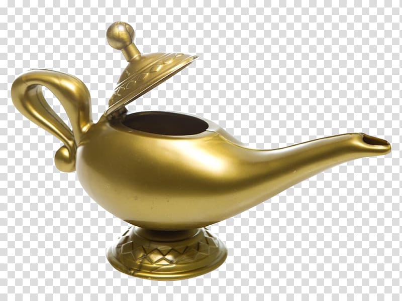 Fairy Tale Aladdin Magic Lamp Vintage Censer Creative Metal Aroma