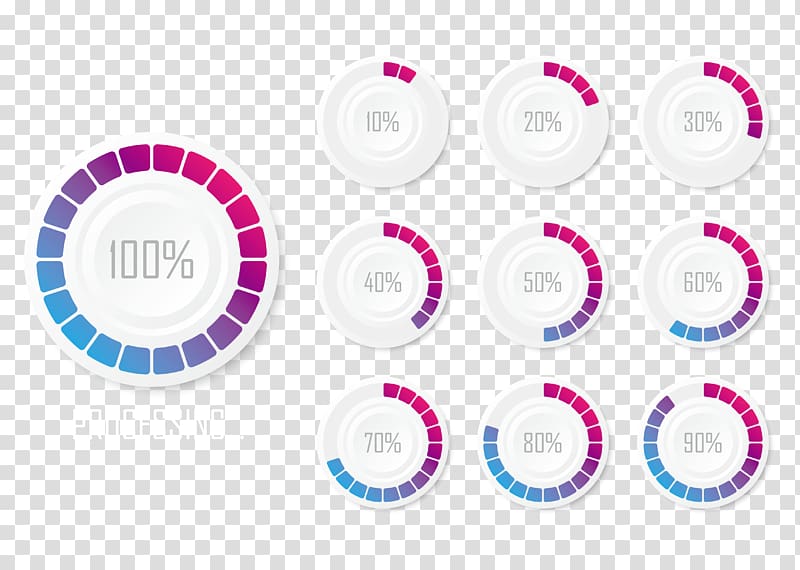 Processing logo, Microsoft Excel Microsoft PowerPoint Chart, Information PPT flat element transparent background PNG clipart