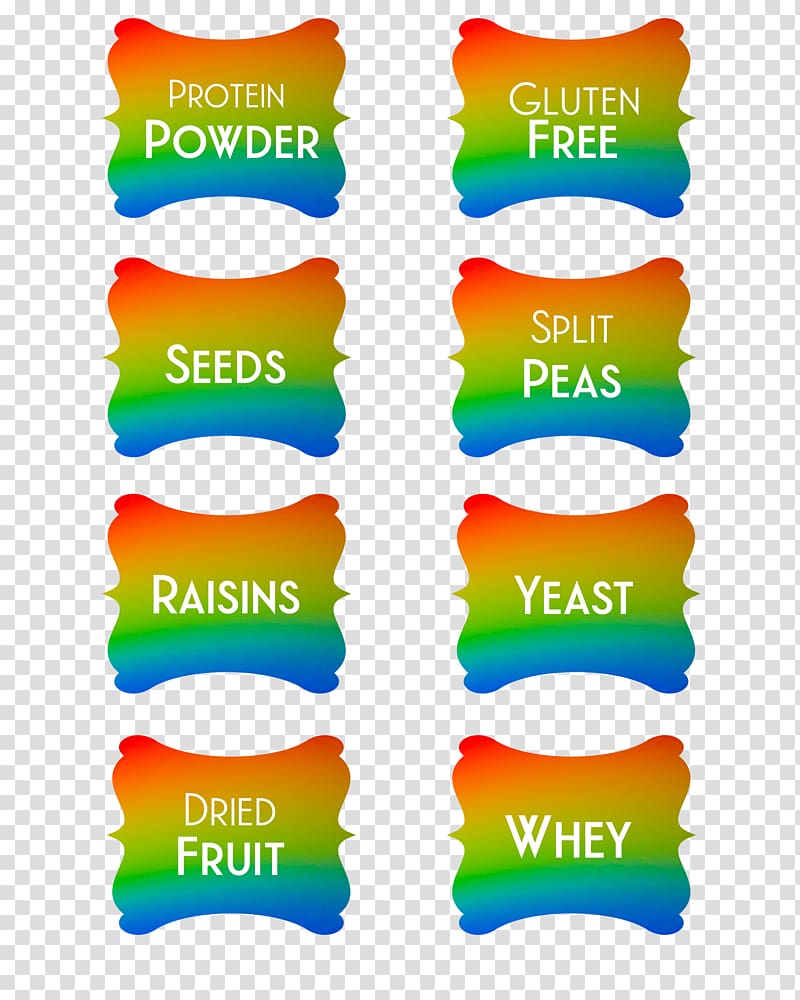 Pantry Logo Label Chris' IGA, protein powder transparent background PNG clipart