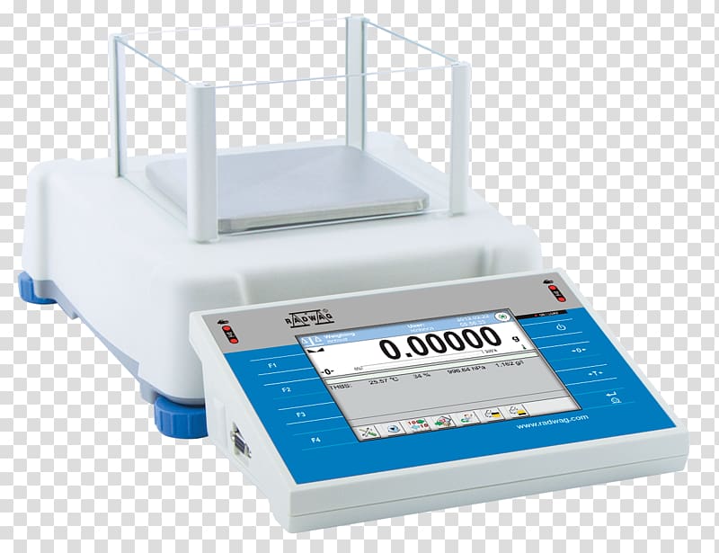 Measuring Scales Analytical balance Accuracy and precision Laboratory Radwag Balances and Scales, weighing scale transparent background PNG clipart