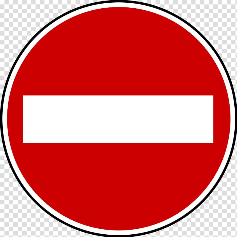 One-way traffic Road Traffic sign Regulatory sign, sign stop transparent background PNG clipart