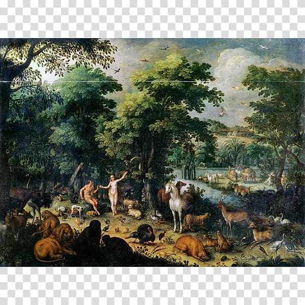 Landscape painting Landscape with the temptation of Christ Painter, painting transparent background PNG clipart