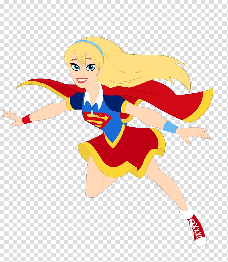 Supergirl illustration, Diana Prince Superhero DC Comics American comic book, supergirl transparent background PNG clipart