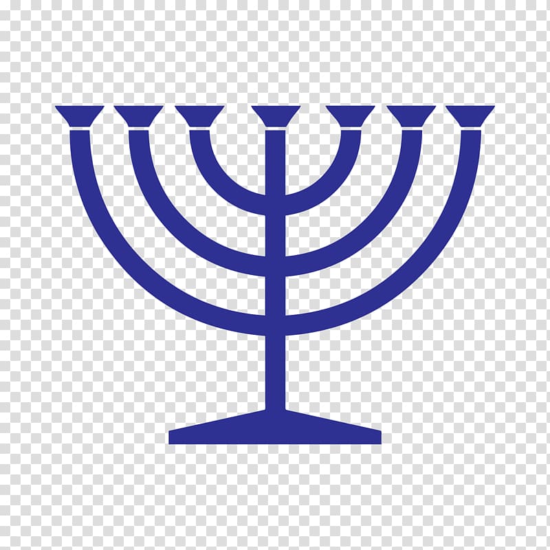 Menorah Star of David Judaism Jewish symbolism, Judaism transparent background PNG clipart
