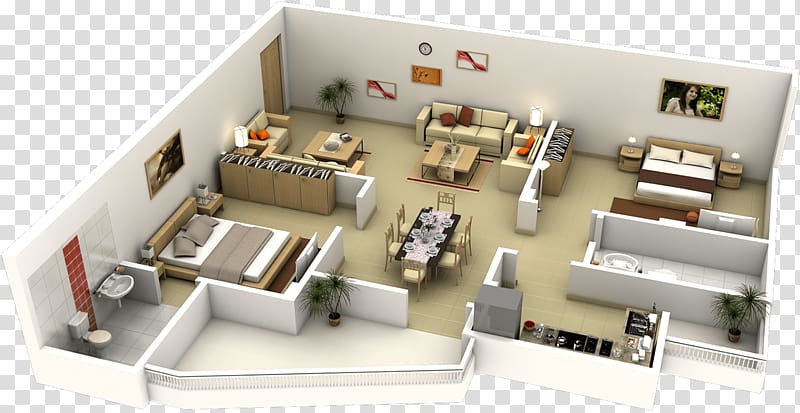 Apartment Interior Design Services House Bedroom Floor plan, apartment transparent background PNG clipart