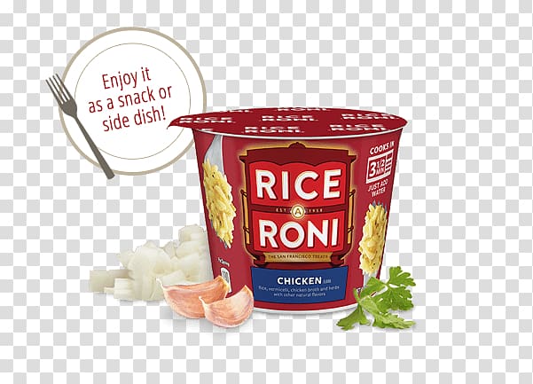 Pasta Rice-A-Roni Hainanese chicken rice Cup, Rice Vermicelli transparent background PNG clipart