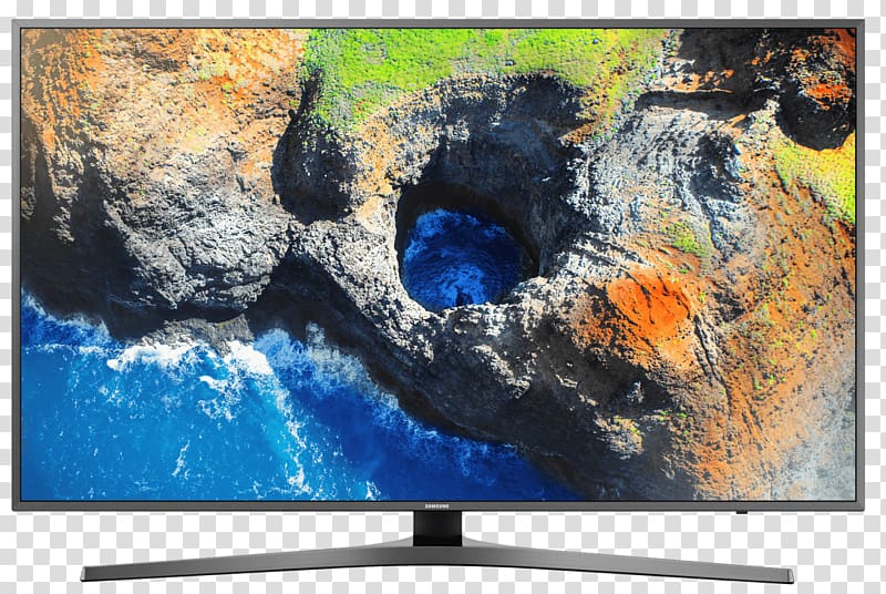 4K resolution Ultra-high-definition television Smart TV Samsung High-dynamic-range imaging, samsung transparent background PNG clipart