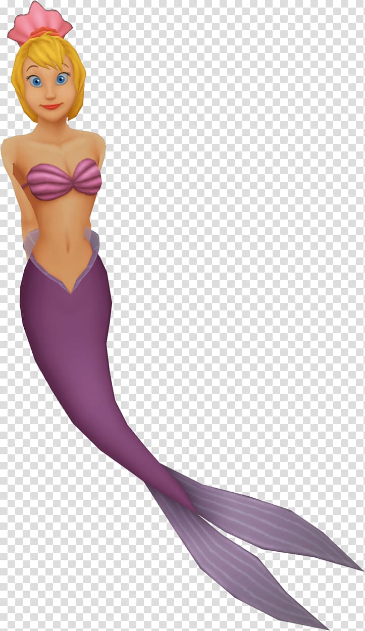 Kingdom Hearts II Kingdom Hearts: Chain of Memories Ariel The Little Mermaid King Triton, The Little Prince transparent background PNG clipart