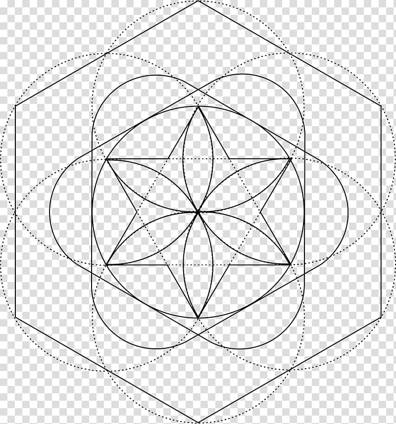 Overlapping circles grid Drawing Disk Geometry, circle transparent background PNG clipart