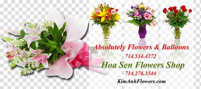 Floral design Flower bouquet Cut flowers Balloon, Banner flowers transparent background PNG clipart