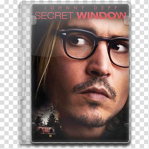 Johnny Depp Secret Window Mort Rainey Film poster, johnny depp transparent background PNG clipart
