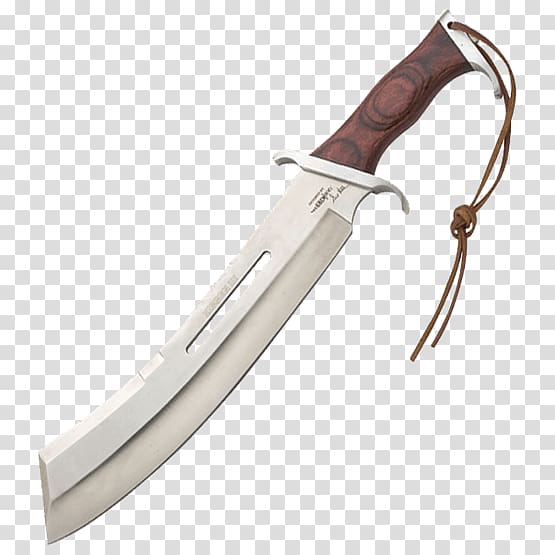 Bowie knife Machete Blade Hunting & Survival Knives, knife transparent background PNG clipart