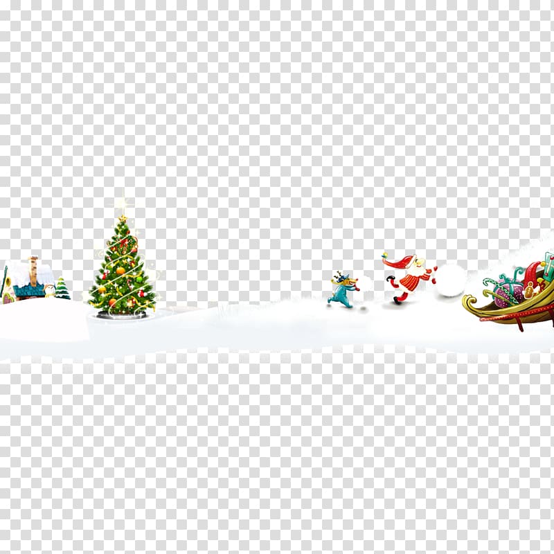 Christmas Gift, Santa Claus Snowball transparent background PNG clipart
