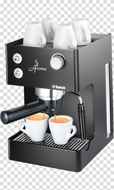 Espresso Machines Coffee Saeco Moka pot, with coffee aroma transparent background PNG clipart