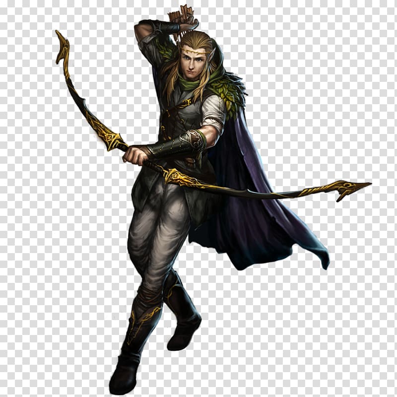 Pathfinder Roleplaying Game Dungeons & Dragons Half-elf Ranger, Elf Ranger transparent background PNG clipart