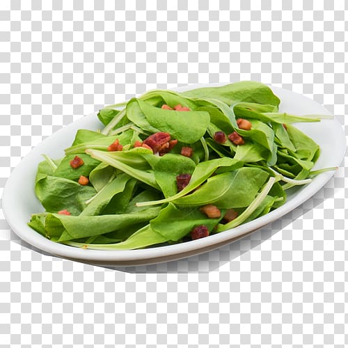 Spinach salad Vegetarian cuisine Lettuce Chard, nhoque transparent background PNG clipart