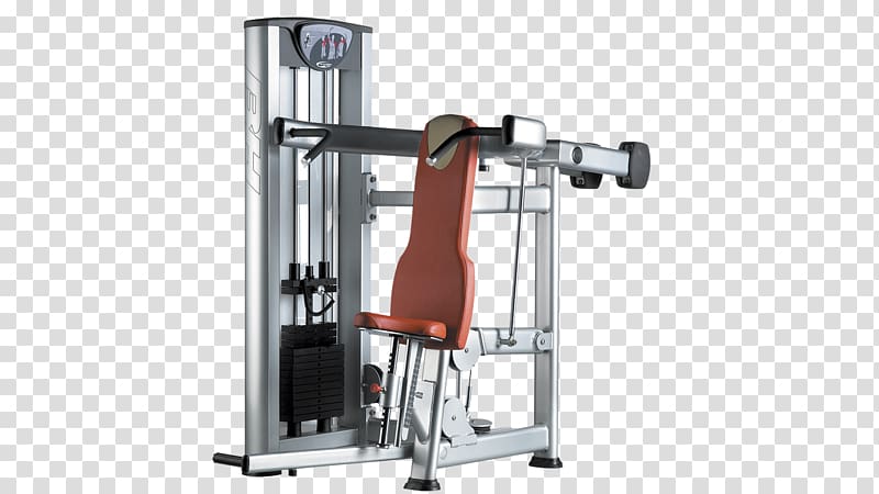 Machine Fitness Centre, shoulder press transparent background PNG clipart