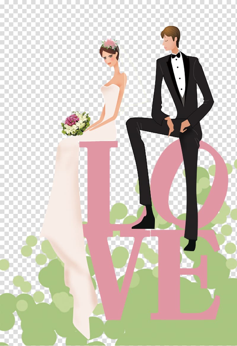 Wedding Marriage Bridegroom , romantic wedding transparent background PNG clipart