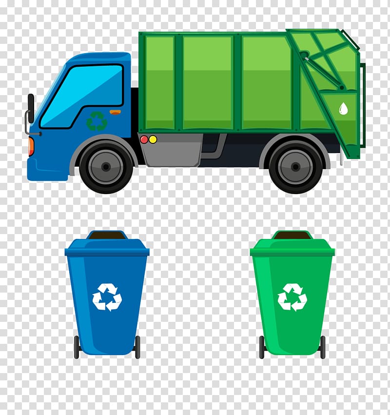 Garbage truck Waste collection Waste management, Garbage Disposal transparent background PNG clipart