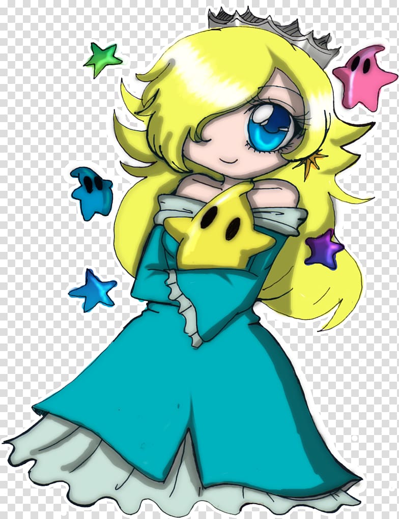 Rosalina Drawing Mario , rosalina transparent background PNG clipart