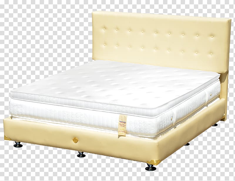 Bed frame Mattress Pads Box-spring, Mattress transparent background PNG clipart