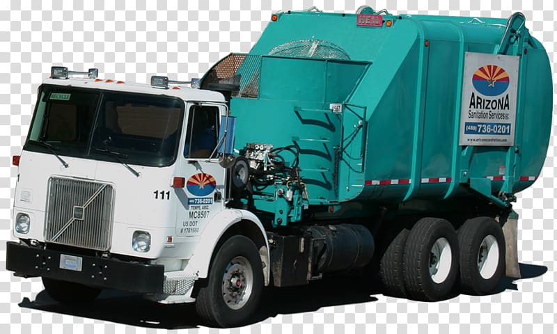 Tucson Pickup truck Waste Garbage truck, waste management transparent background PNG clipart