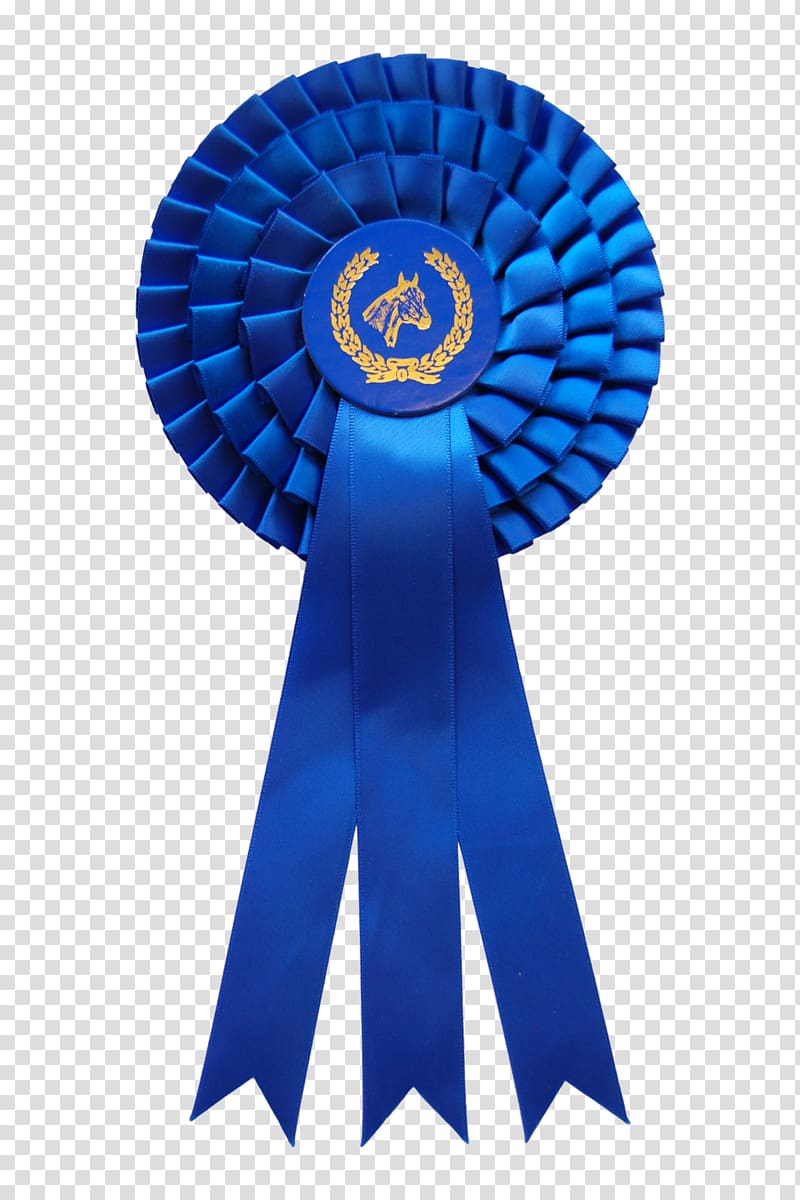 Horse Rosette Ribbon Award Conformation show, horse transparent background PNG clipart