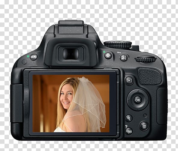 Nikon D5100 Canon EOS 600D Nikon D700 Digital SLR Liquid-crystal display, Camera transparent background PNG clipart