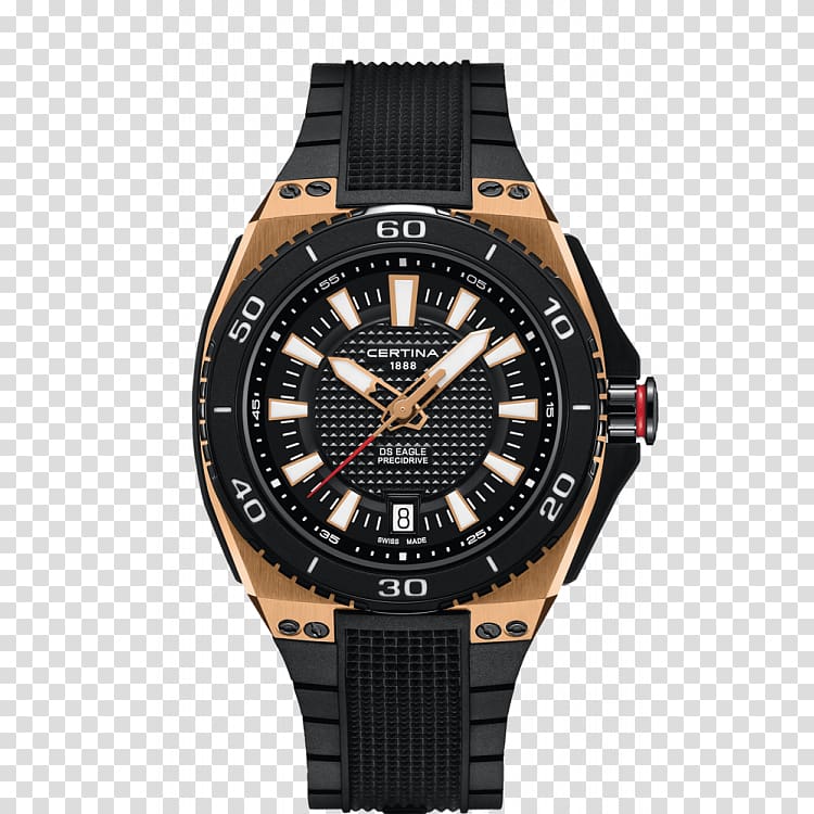 Hublot Watch strap Chronograph Omega Seamaster Planet Ocean, watch transparent background PNG clipart