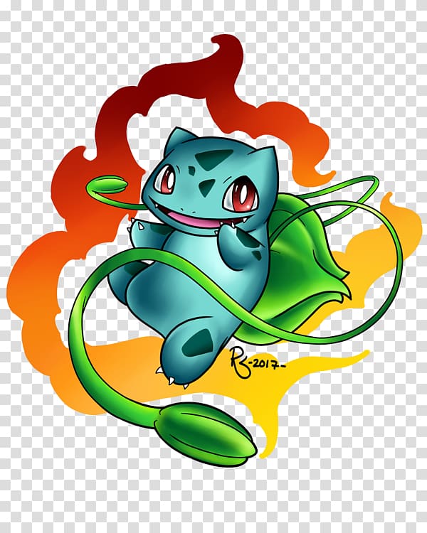 Cape jasmine Bulbasaur Pokémon Chikorita Plant, pokemon transparent background PNG clipart