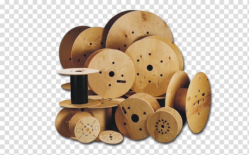 Cable reel Plywood, reel transparent background PNG clipart