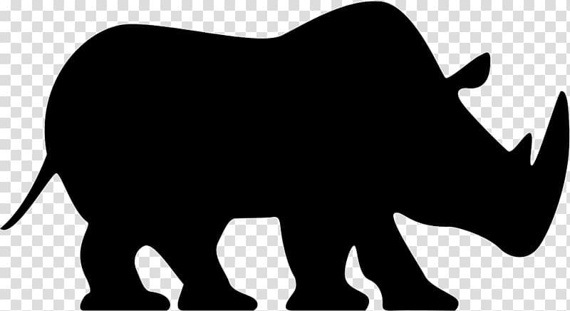 Rhinoceros African elephant Wildlife Canidae , design transparent background PNG clipart