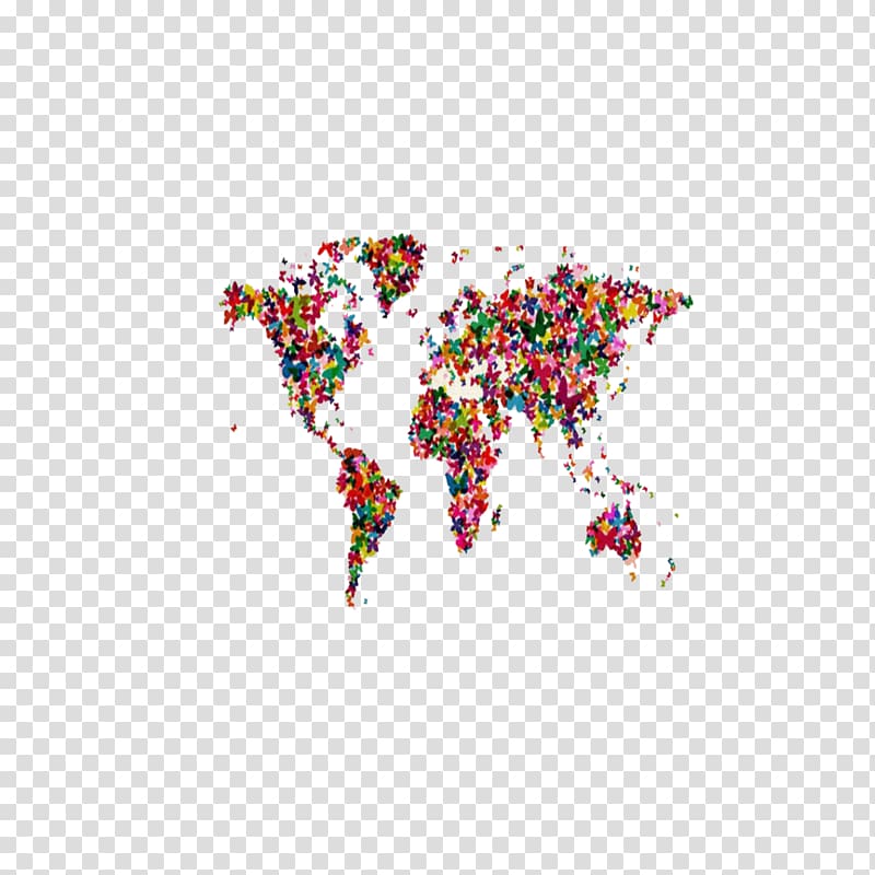 World map Globe Art, world map transparent background PNG clipart