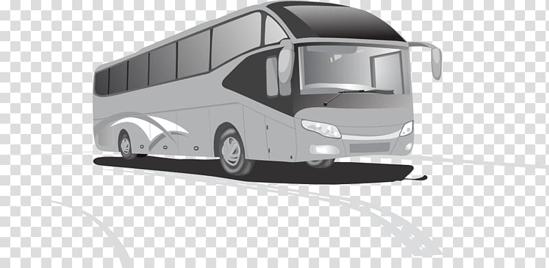 Cartoon Public transport, painted bus transparent background PNG clipart