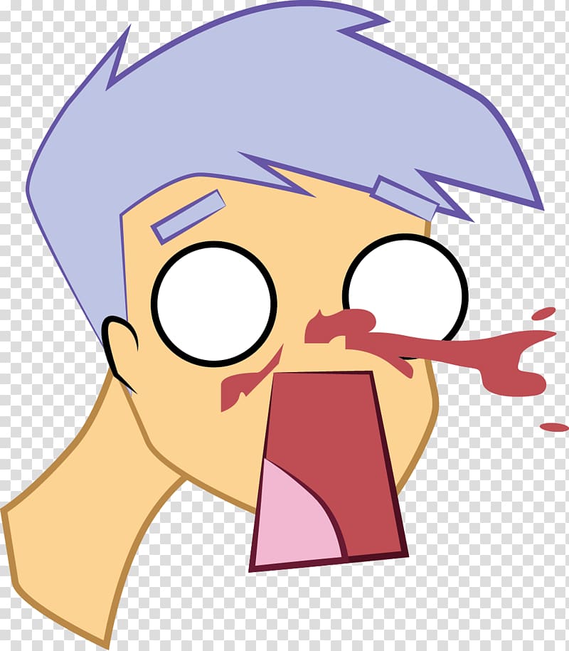 Nosebleed Anime , nose transparent background PNG clipart