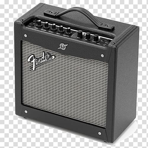 Guitar amplifier Fender Mustang I V.2 Fender Musical Instruments Corporation, guitar transparent background PNG clipart