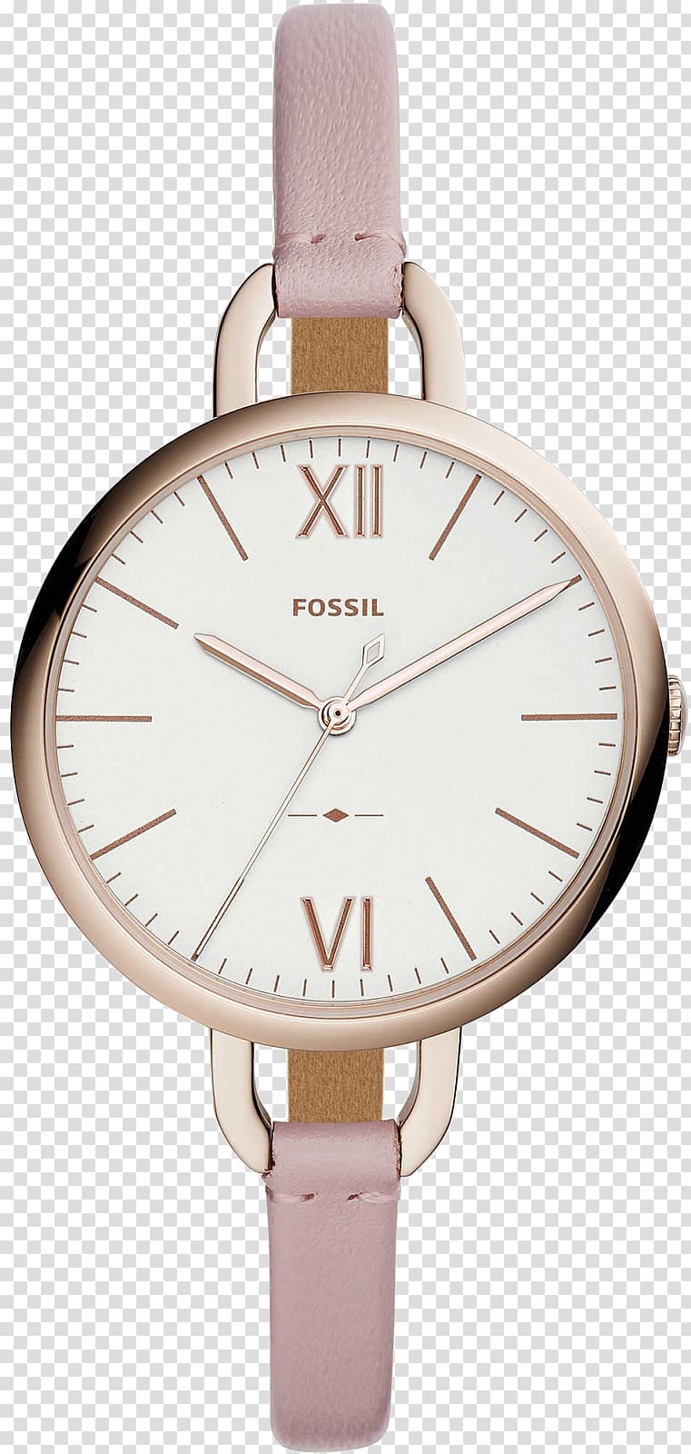 Fossil Group Watch Strap Canada Quartz clock, watch transparent background PNG clipart