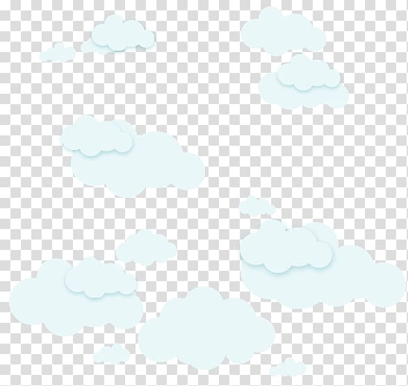 cartoon clouds sky transparent background PNG clipart