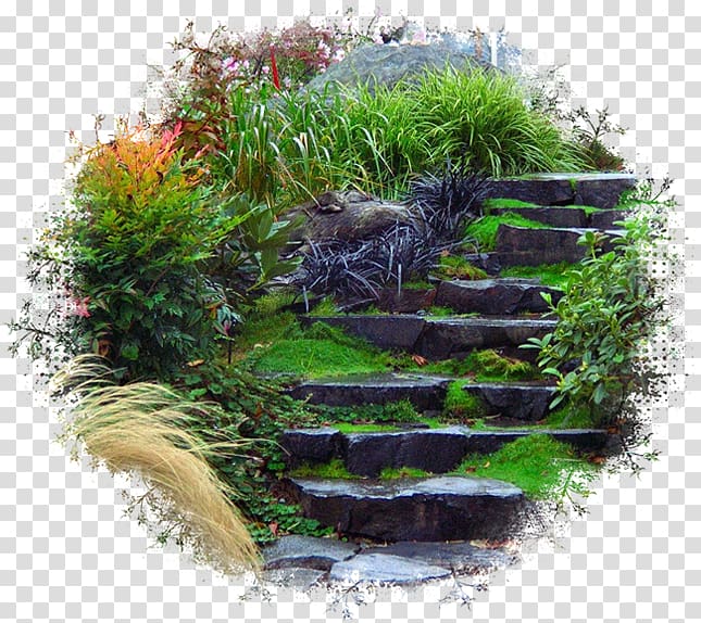 Landscape design Garden Staircases , design transparent background PNG clipart
