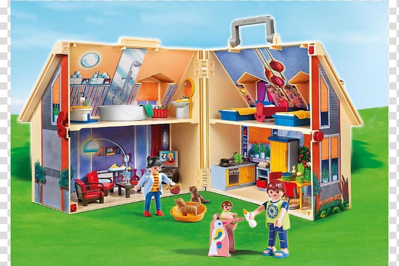 Playmobil Dollhouse Game, house transparent background PNG clipart