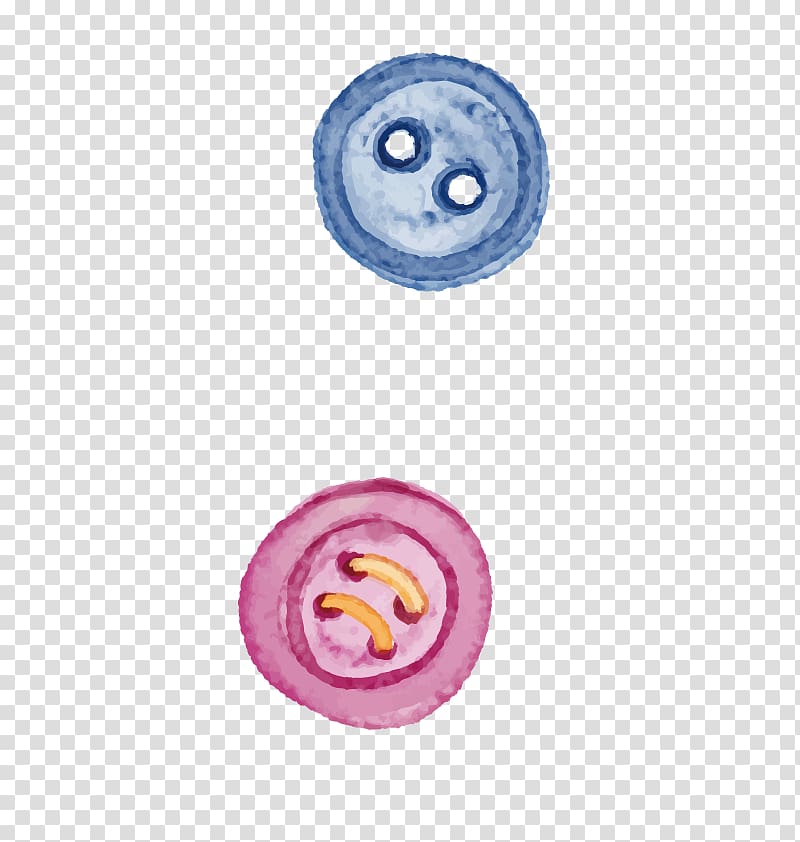 Button Logo Idea Sewing, two buttons transparent background PNG clipart