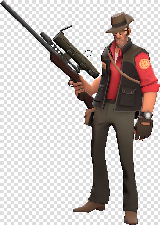 Team Fortress 2 Sniper Video game Loadout Minecraft, Minecraft transparent background PNG clipart