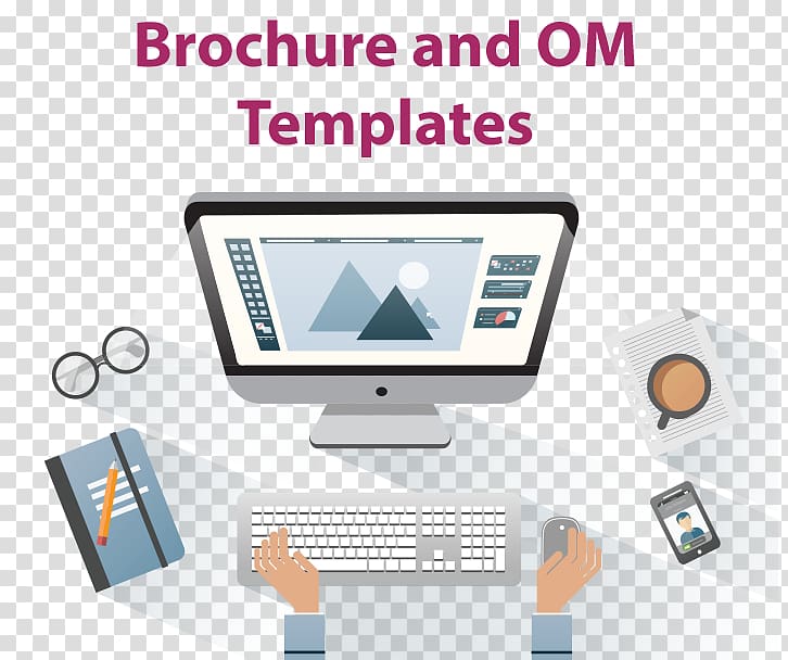 Graphic Designer, brochure templates transparent background PNG clipart