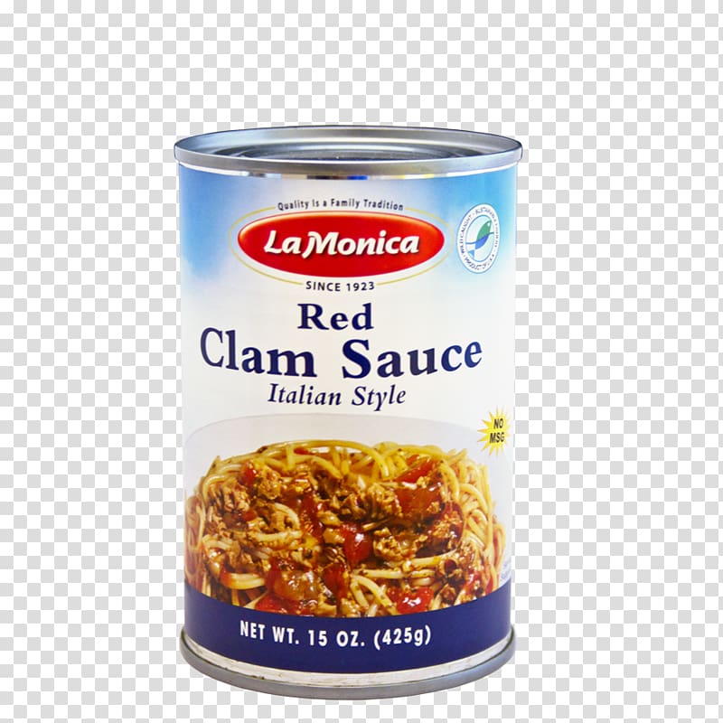 Clam sauce Recipe Italian cuisine, red sauce transparent background PNG clipart